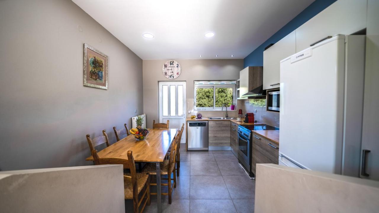 Petronila Luxury Villa With Heated Private Pool Kissamos Bagian luar foto