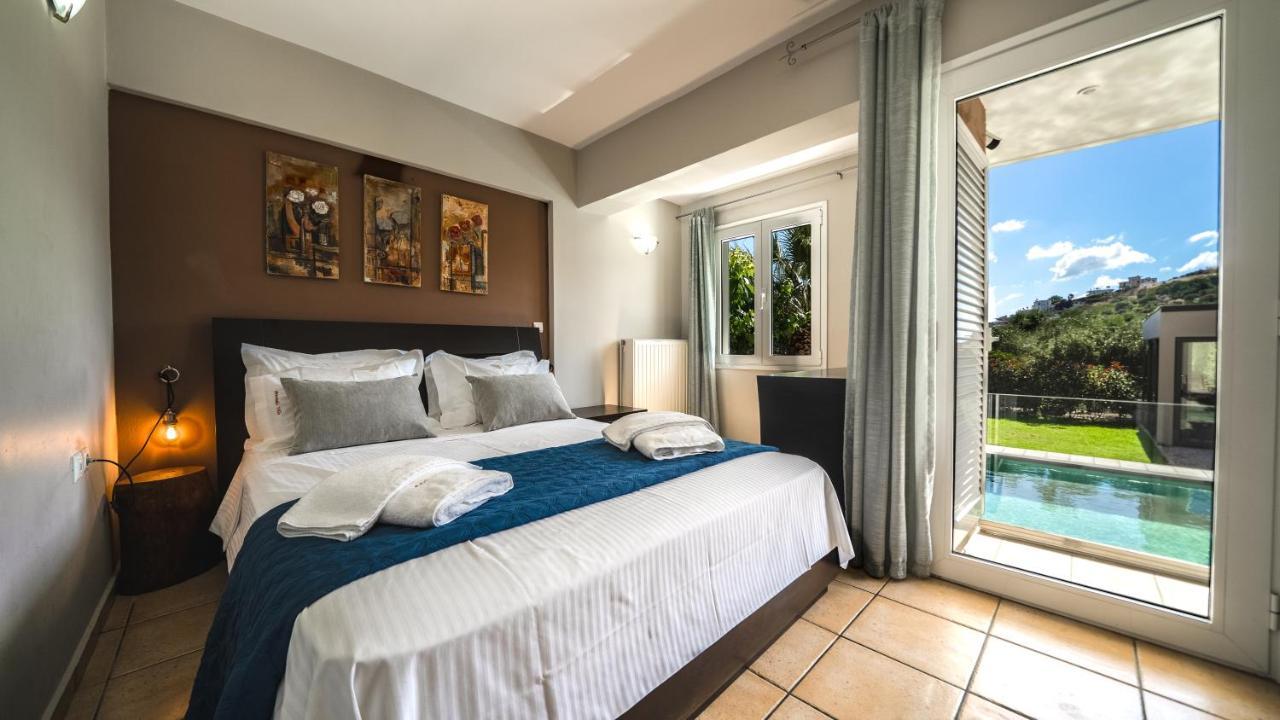 Petronila Luxury Villa With Heated Private Pool Kissamos Bagian luar foto