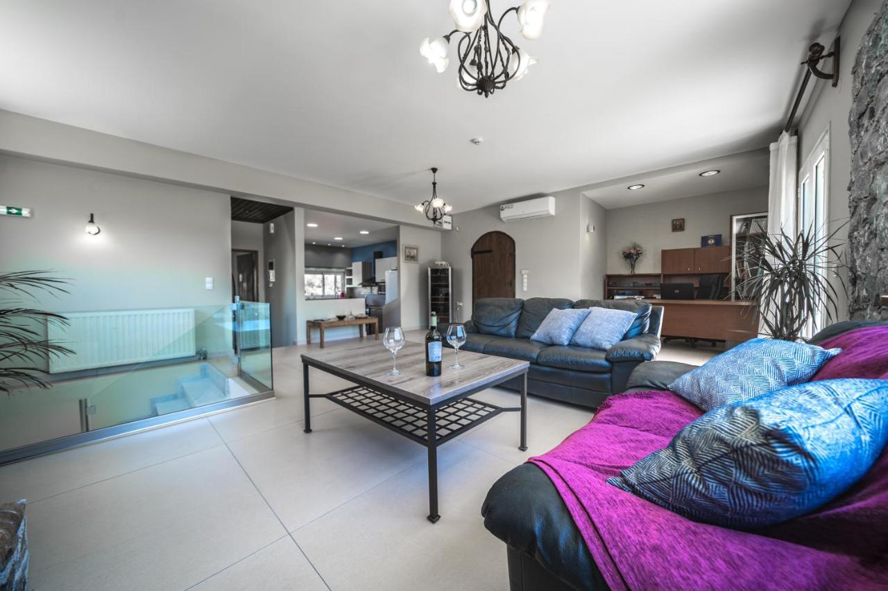 Petronila Luxury Villa With Heated Private Pool Kissamos Bagian luar foto