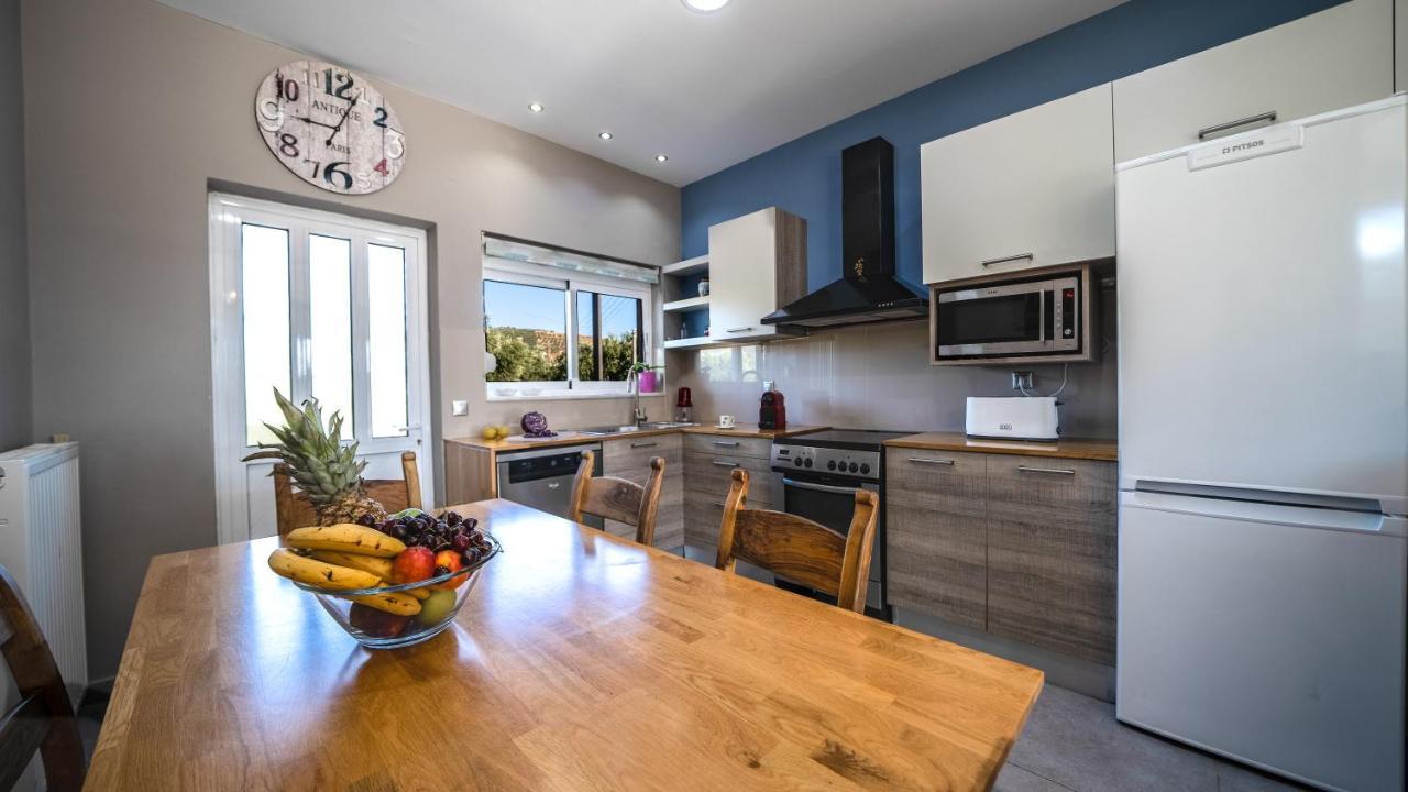 Petronila Luxury Villa With Heated Private Pool Kissamos Bagian luar foto